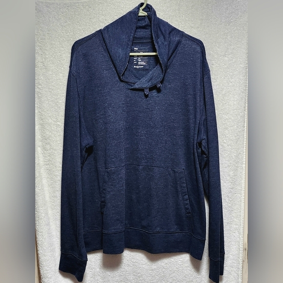 Men's Gap Quarter Button Long Sleeve Shirt - Picture 3 of 5